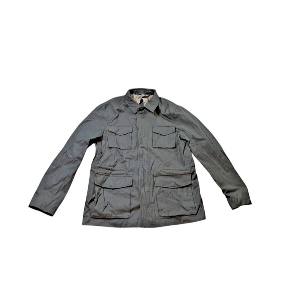 Charles Tyrwhitt Field Jacket Mens Size Large Cotton Blend Utility Coat Casual